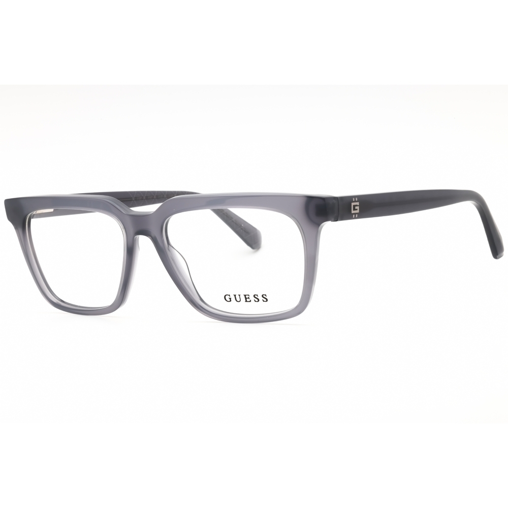 NWT Guess GU50133 Grey Rectangle 53mm Eyeglasses